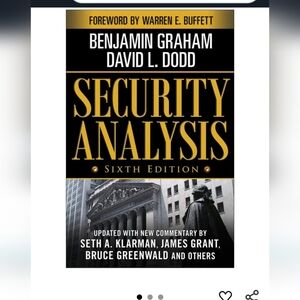 Security Analysis Sixth Edition Book